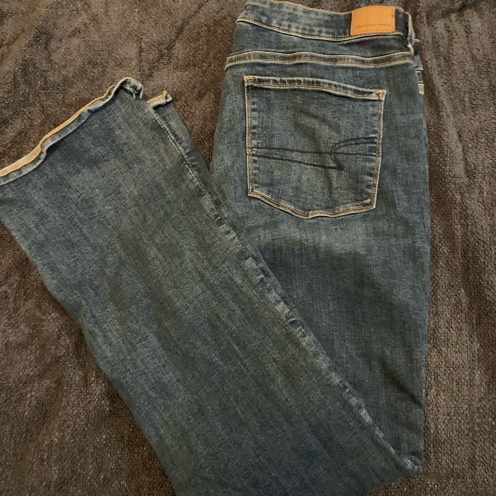 American Eagle Outfitters Dark Blue Denim